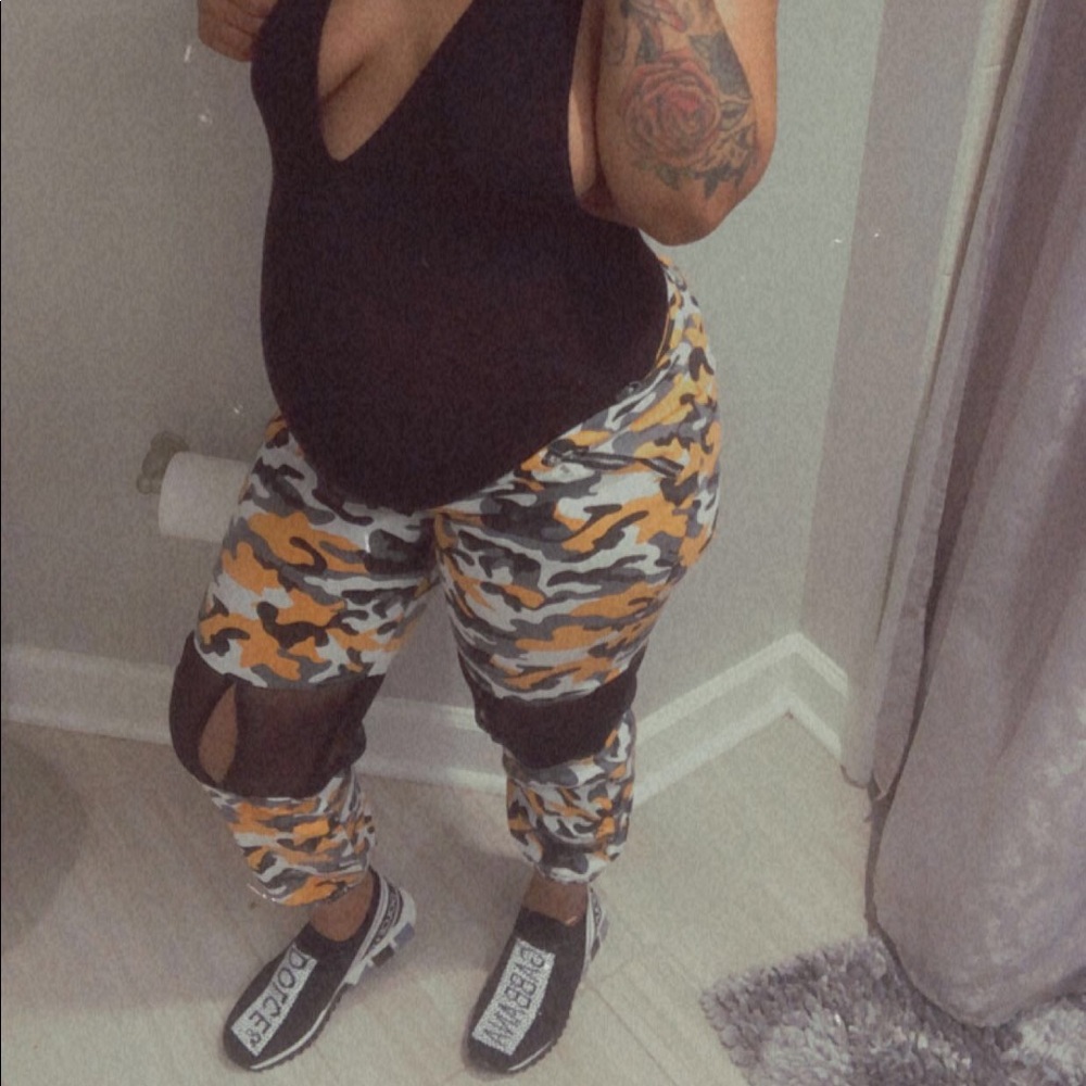 Pants and shoes